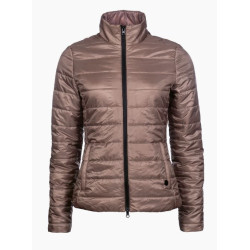 HKM gewatteerde jas Savona Style, Taupe