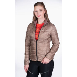 HKM gewatteerde jas Savona Style, Taupe