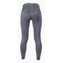 Warme HKM rijbroek Ruby, Grijs