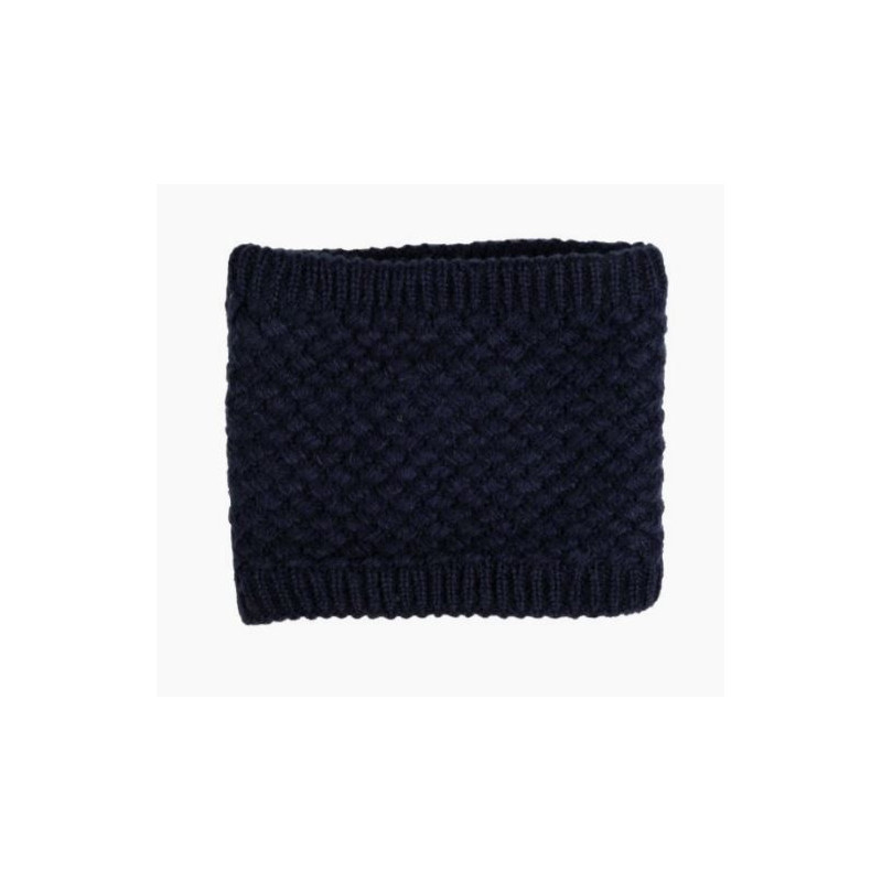 HKM sjaal Lucy, rondgenaaid, fluffy gevoerd, Donkerblauw