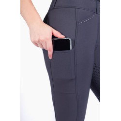 HKM Rijbroek Helene, siliconen zitvlak, Deep blue