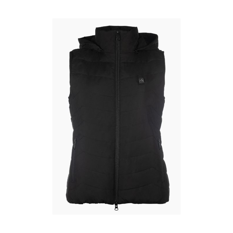 HKM Verwarmende bodywarmer -High Temperature- Style, Zwart