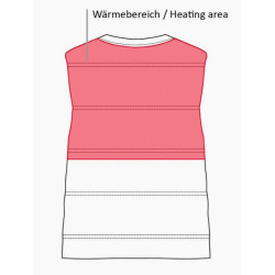 HKM Verwarmende bodywarmer -High Temperature- Style, Zwart