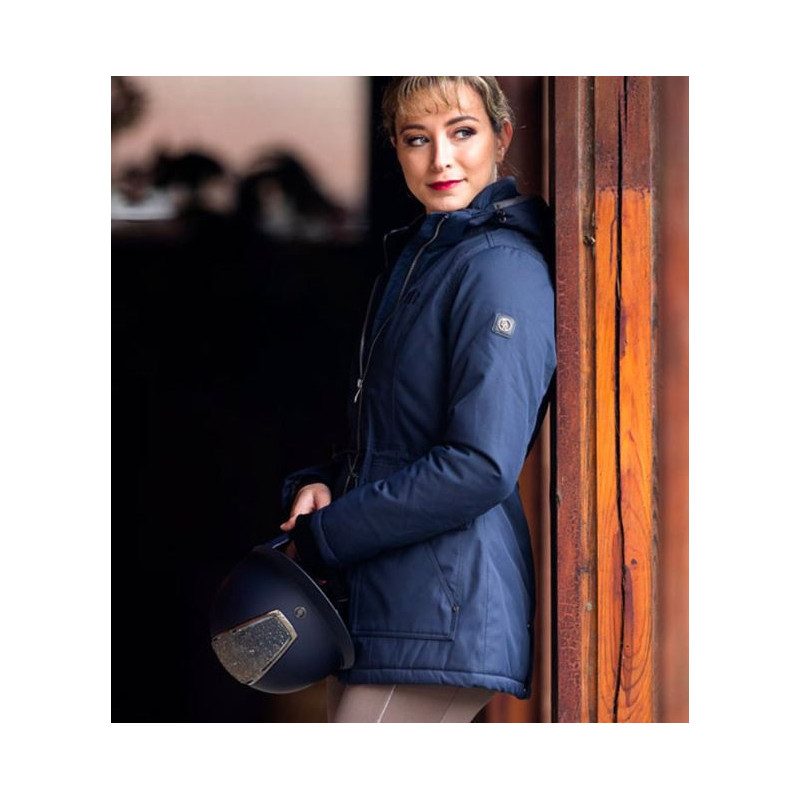 BR waterdichte 3/4 damesjas Bodil, Total Eclipse (donkerblauw)