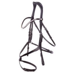 Kavalkade hoofdstel Lucia, Zwart, Mexicaanse neusriem