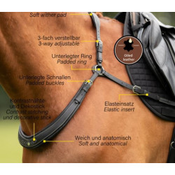 Kavalkade 2-punts voortuig Jerome, Bruin