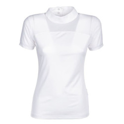 Harry's Horse wedstrijdshirt Mesh Top, Wit