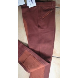 NedHorse Duo-Tone rijbroek, Rusty/Bruin