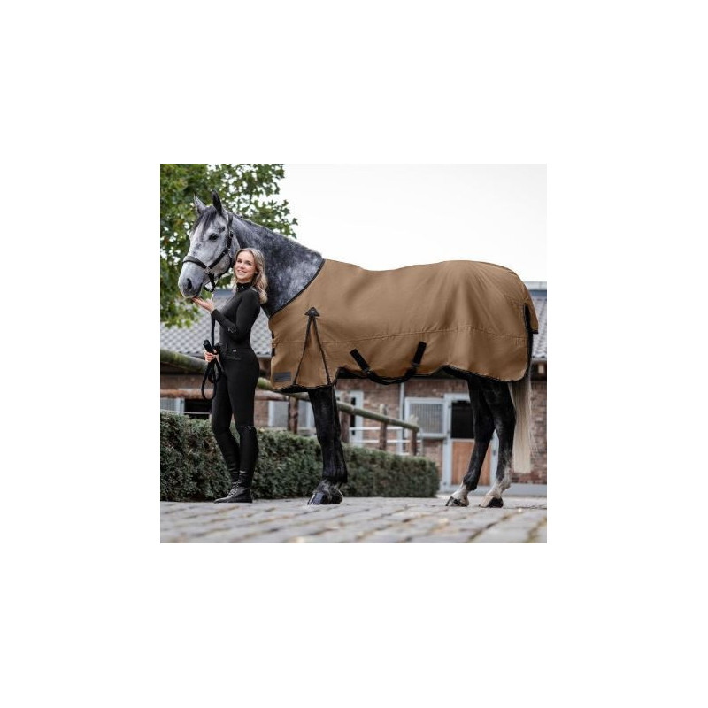 Waldhausen 300gr ARCTIC outdoordeken met losse bijpassende hals, Cappuchino