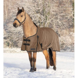 Waldhausen 300gr ARCTIC outdoordeken met losse bijpassende hals, Cappuchino