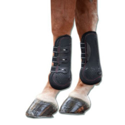 Kantrie Memory Foam Peesbeschermers, Zwart