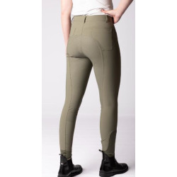 Harry's Horse Rijbroek Lockwood Full Grip, Olijfgroen