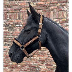 Waldhausen Halster Paris, Cappuchino/Zwart