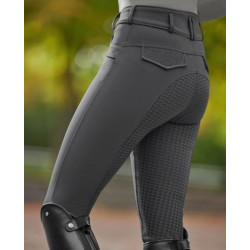 E.L.T. high waist rijbroek Kassandra, Zwart