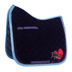 Harry's Horse Zadeldek Friesian Style, Navy