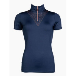 HKM Functioneel Shirt Rosegold Glamour Style, Donkerblauw
