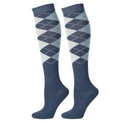 Harry's Horse Kniekous Argyle, Blauw