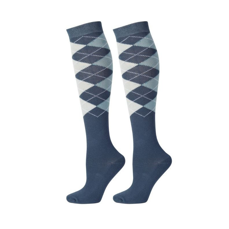Harry's Horse Kniekous Argyle, Blauw