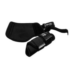 HKM Soft-Opreen Beenbeschermers Mr. Feel Warm, Zwart/Zwart