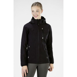 HKM softshell damesjas Sport, Zwart