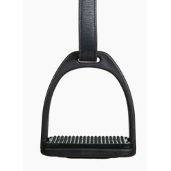 HKM Kunststof Stijgbeugel, Zwart
