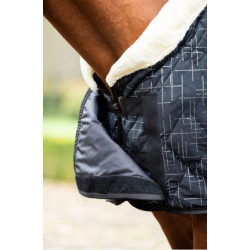 HKM Tranportdeken Port Royal, Zwart/Zilver