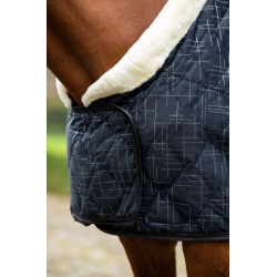 HKM Tranportdeken Port Royal, Zwart/Zilver