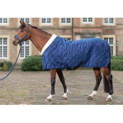 HKM Transportdeken Port Royal, Donkerblauw/Zilver