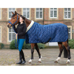 HKM Transportdeken Port Royal, Donkerblauw/Zilver