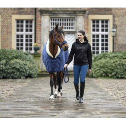 HKM Transportdeken Port Royal, Donkerblauw/Zilver