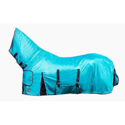 HKM Vliegendeken met vaste hals Lissabon Style, Aqua