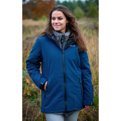 Nordberg Olla 3/4 Padded Softshell Jas, Black Melange