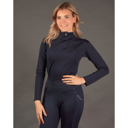 Harry's Horse Shirt Equitrainer, Lange Mouw, Navy