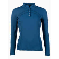 HKM Shirt lange mouw Port Royal, Deep Blue