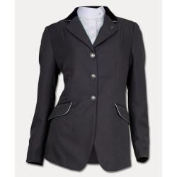 ELT wedstrijdjas Competition, Dblauw/Zilver