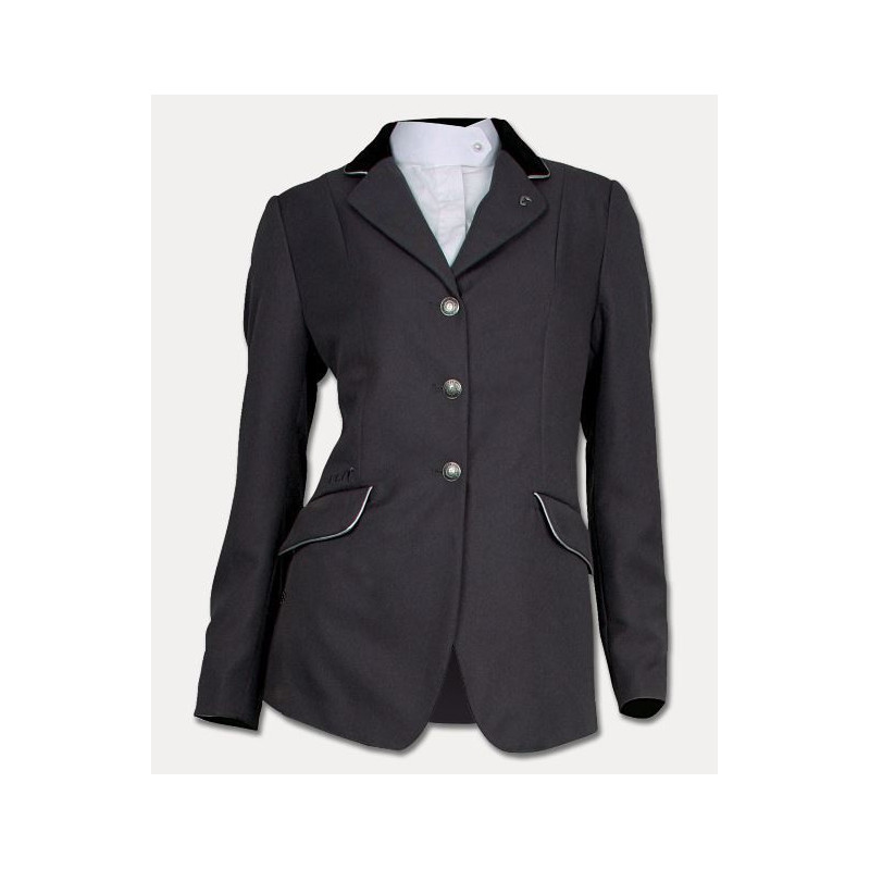 ELT wedstrijdjas Competition, Dblauw/Zilver