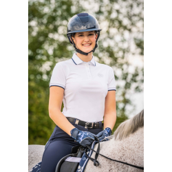 HKM poloshirt Bloomsbury, Wit