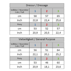 HKM zadeldek Rosegold Glitter Style, Vanille