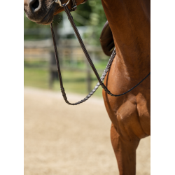 HKM Hoofdstel Hunter 2, zonder sperriem, Donkerbruin