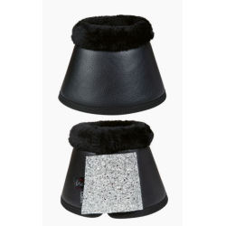 HKM springschoenen Sparkle, Zwart/zilver