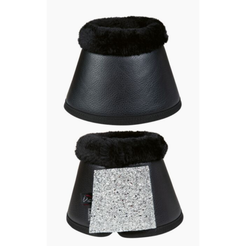 HKM springschoenen Sparkle, Zwart/zilver