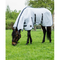 HKM Vliegendeken met Vaste Hals Lyon, Wit