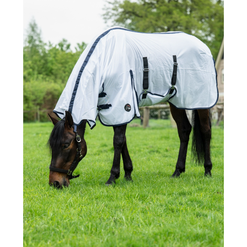 HKM Vliegendeken met Vaste Hals Lyon, Wit