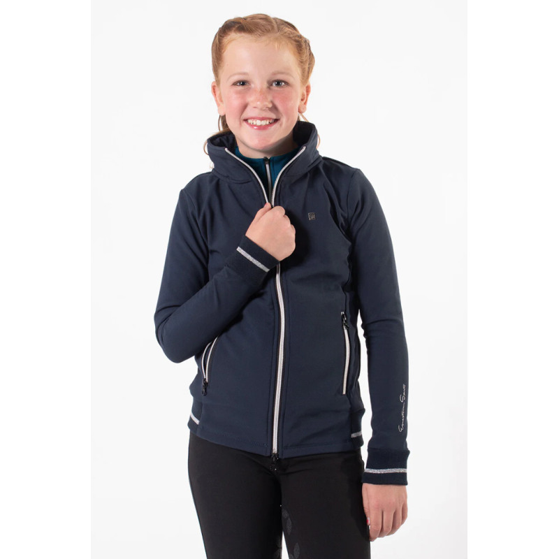 QHP Softshell jas Lieke Junior, Navy