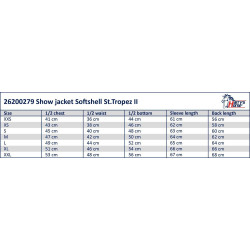 HH Rijjas Softshell St.Tropez II, grijs/wit