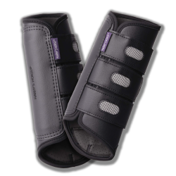 Harry's Horse Beenbeschermers Eventing (voor + achter), Zwart