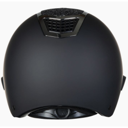 HKM Veiligheidshelm Glamour Shield, Zwart/Zilver