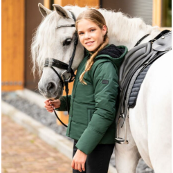 QHP Kinderrijjas/-bodywarmer Rayah, Jungle Green