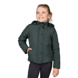 QHP Kinderrijjas/-bodywarmer Rayah, Jungle Green
