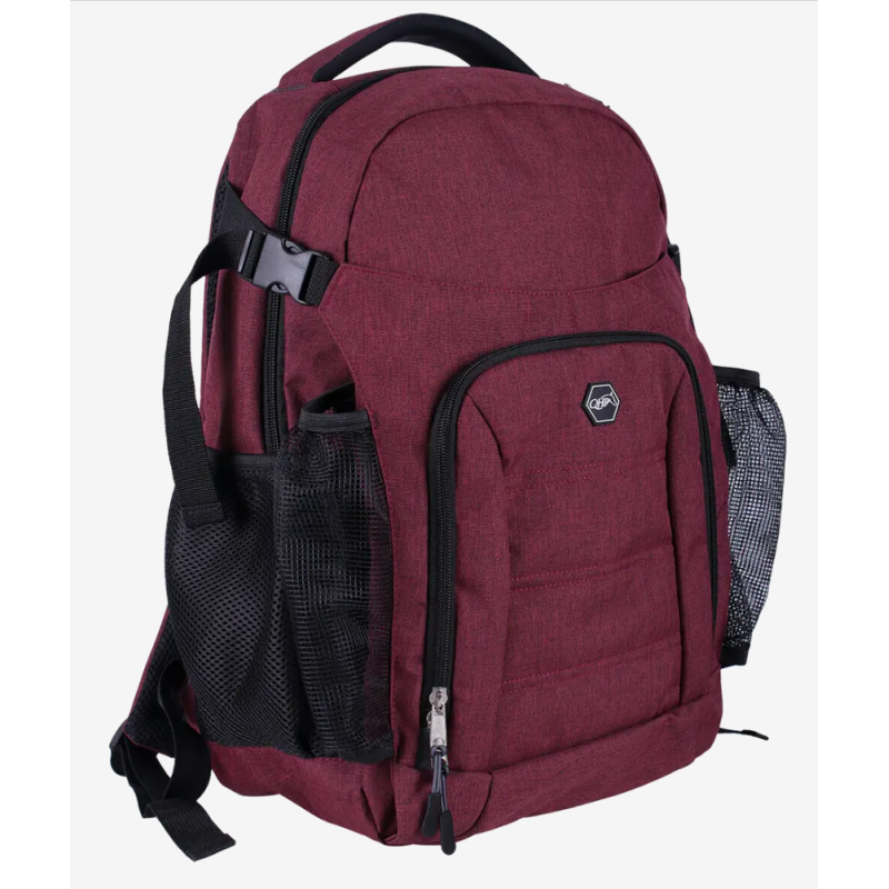 QHP Grooming Rugzak, Burgundy